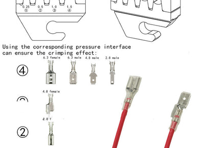 Ratcheting Crimping Tool