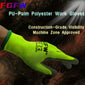 10 Pairs PU Coated Work Gloves